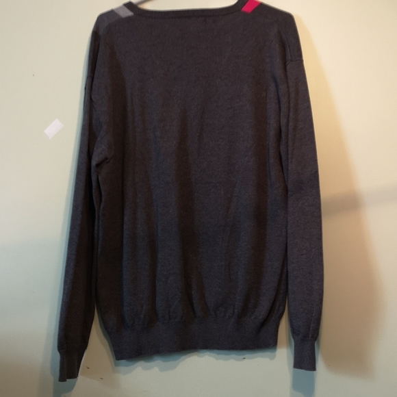 V neck sweater checkered XXL - Picture 3 of 3